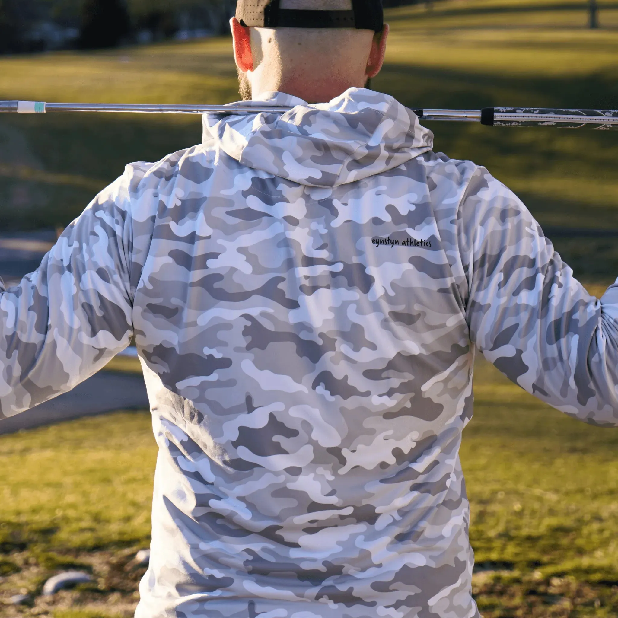 ArcticFlex Snow Camo Performance Loose Fit Thin Hoodie