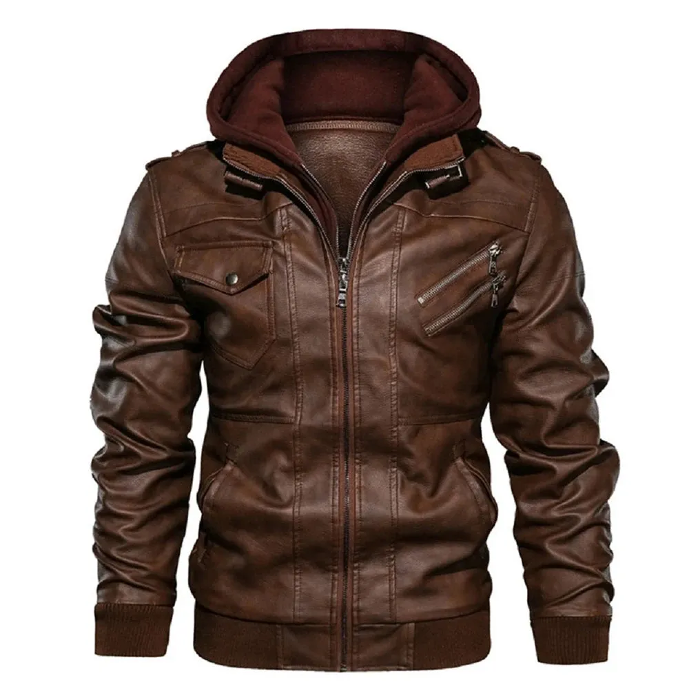 BOSS | Eco-Leather Biker Jacket