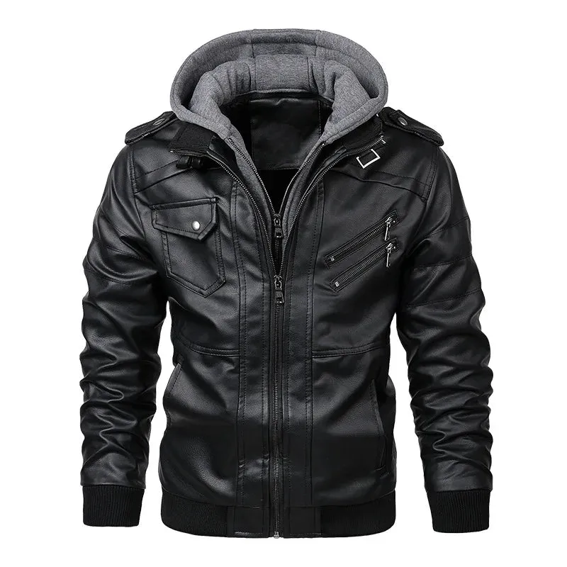 BOSS | Eco-Leather Biker Jacket
