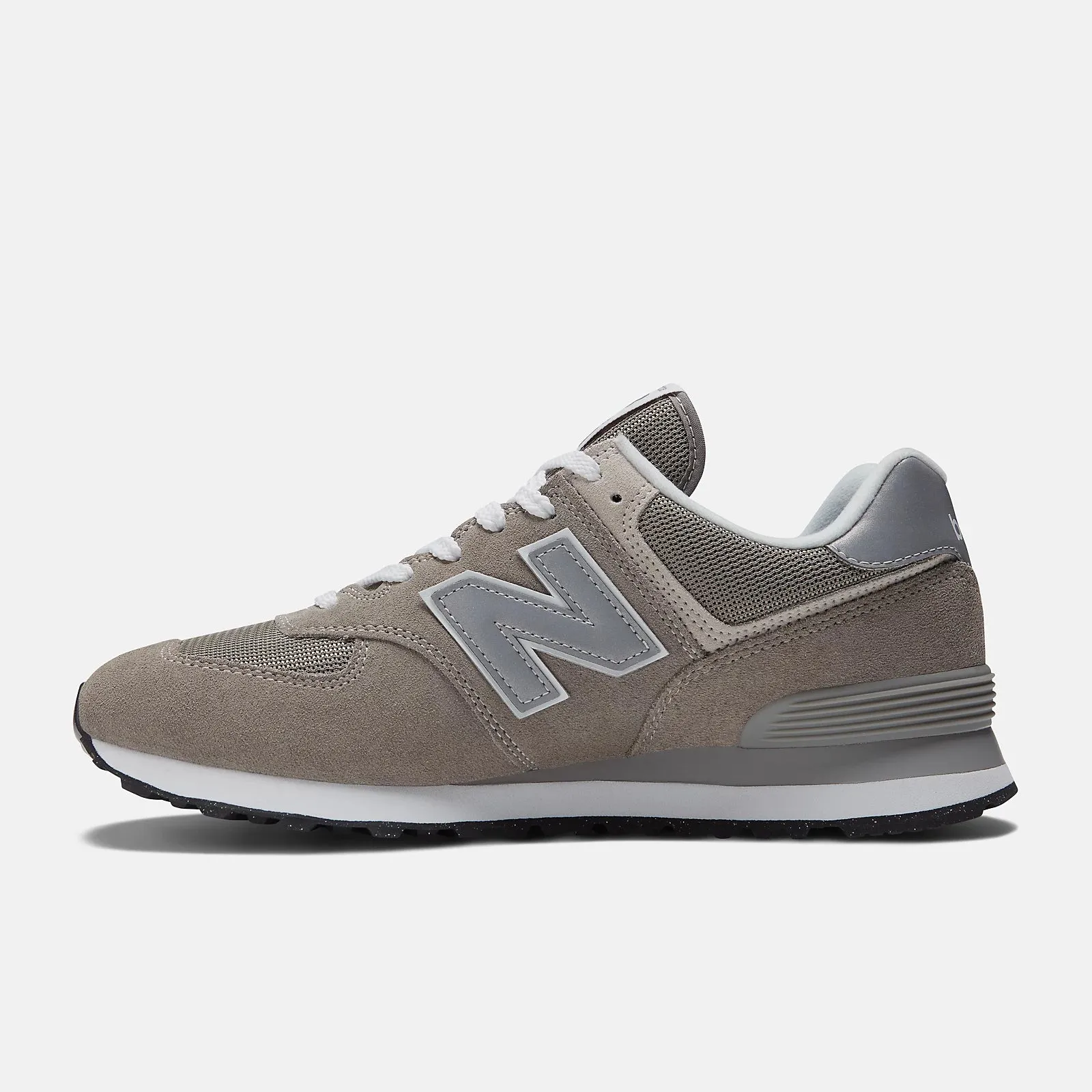 Classic 574 Gray with White Core Lifestyle Sneaker