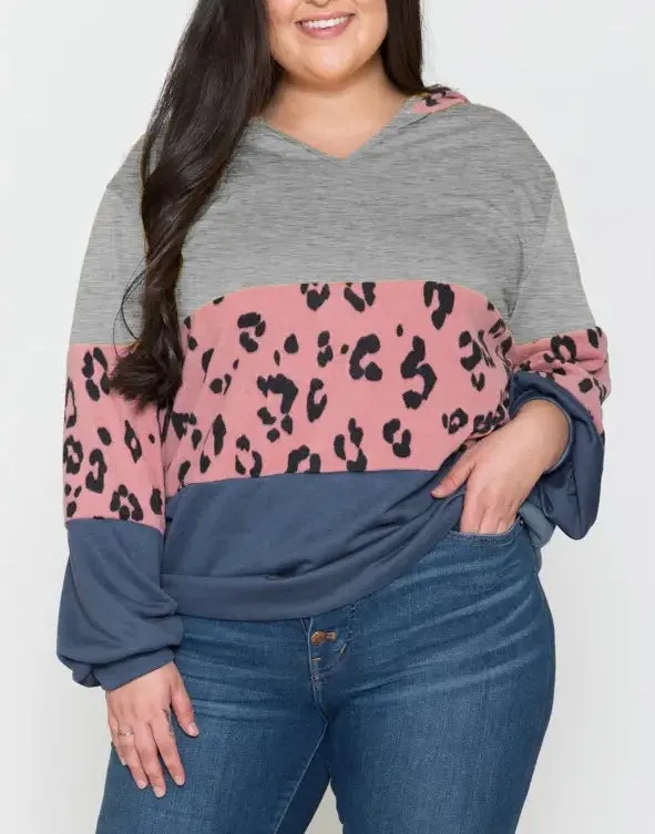 Colorblock Balloon Sleeve NEW! (PLUS SIZE)
