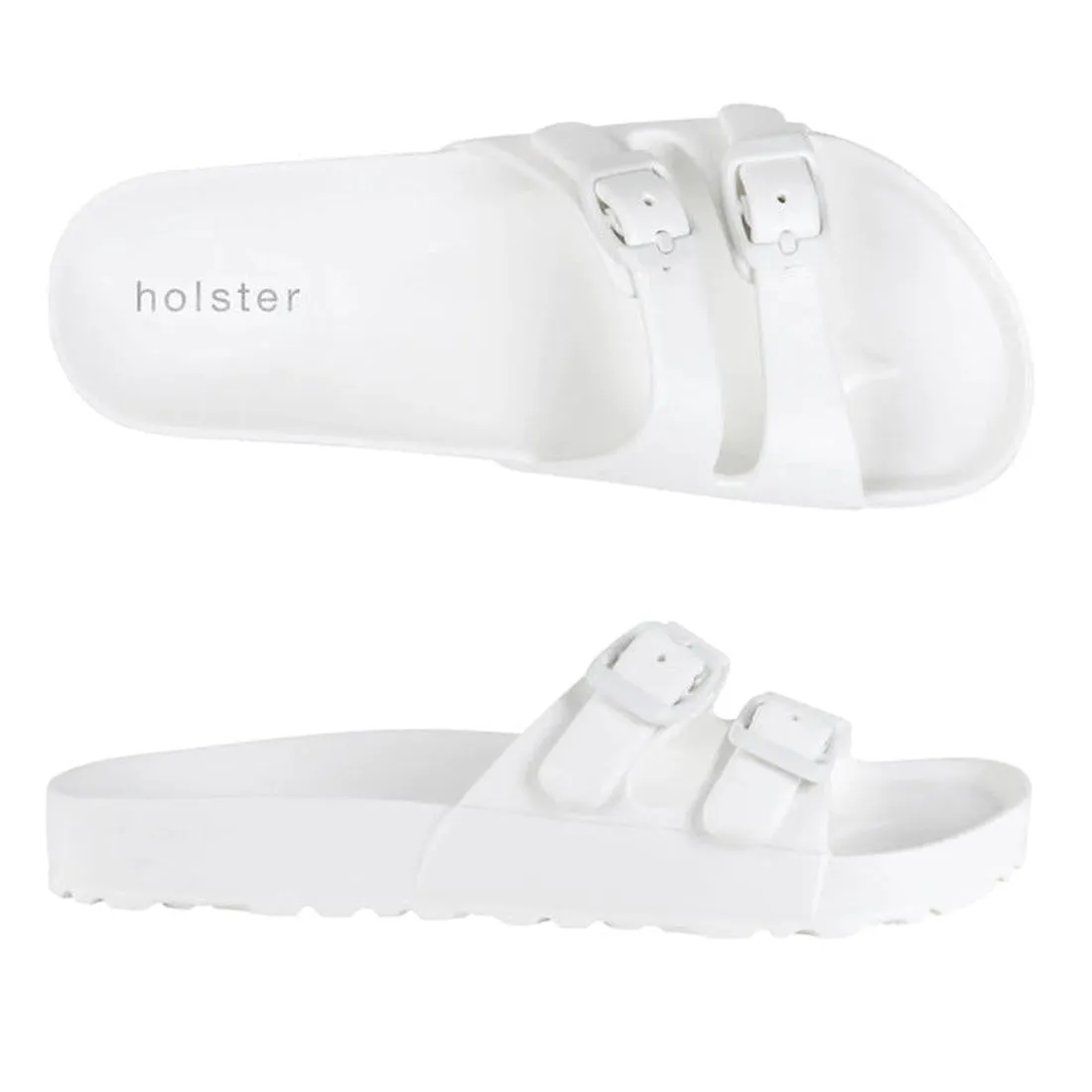 Holster Sunseeker Slide Sandal White