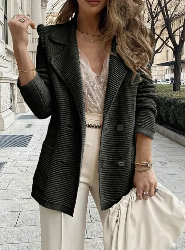 Ivyshape | Chic Spring Coat Ladies Blazer