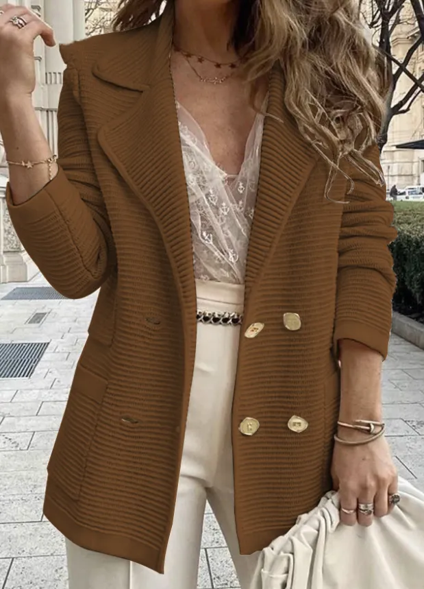 Ivyshape | Chic Spring Coat Ladies Blazer