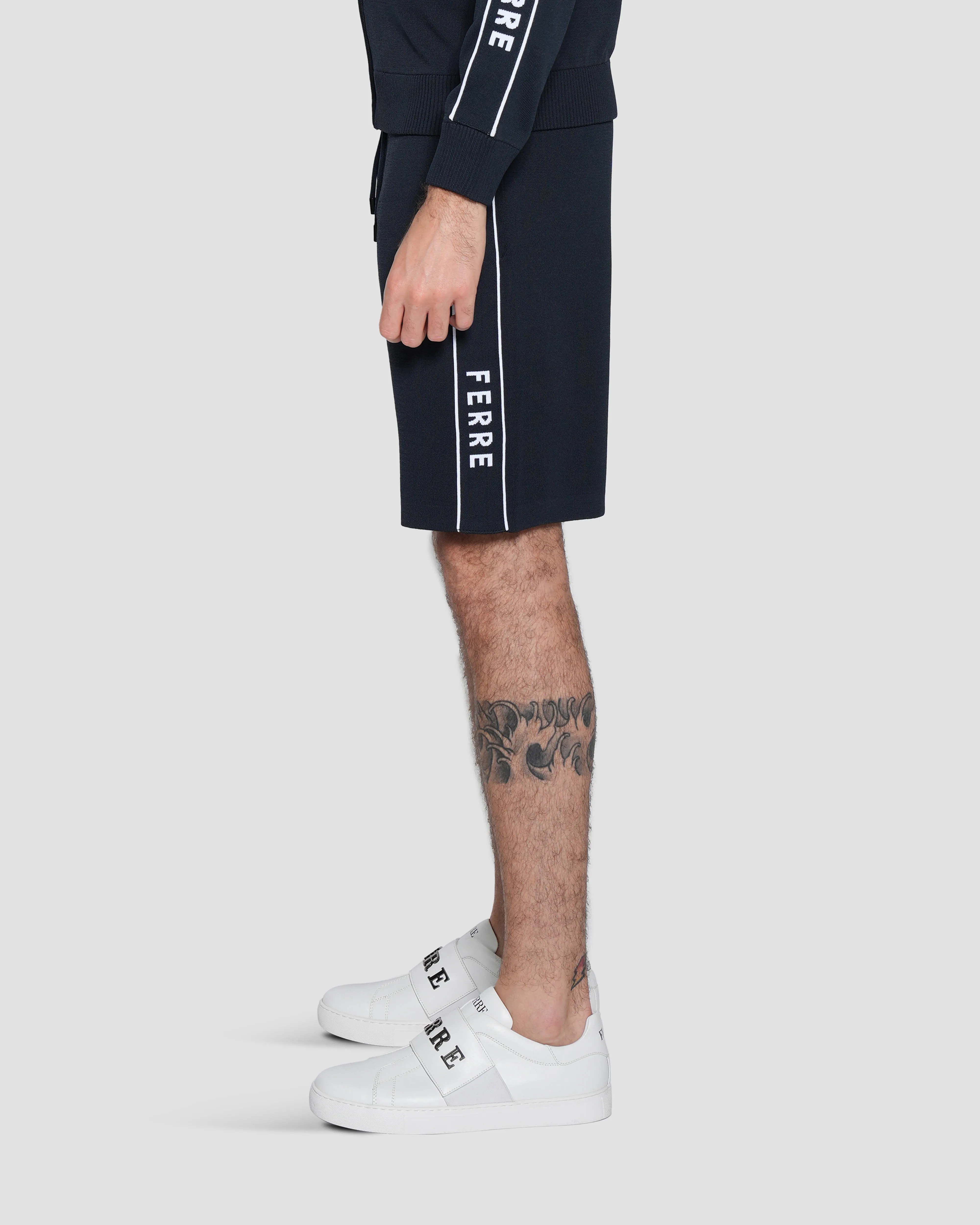 Jacquard Logo Tape Track Shorts