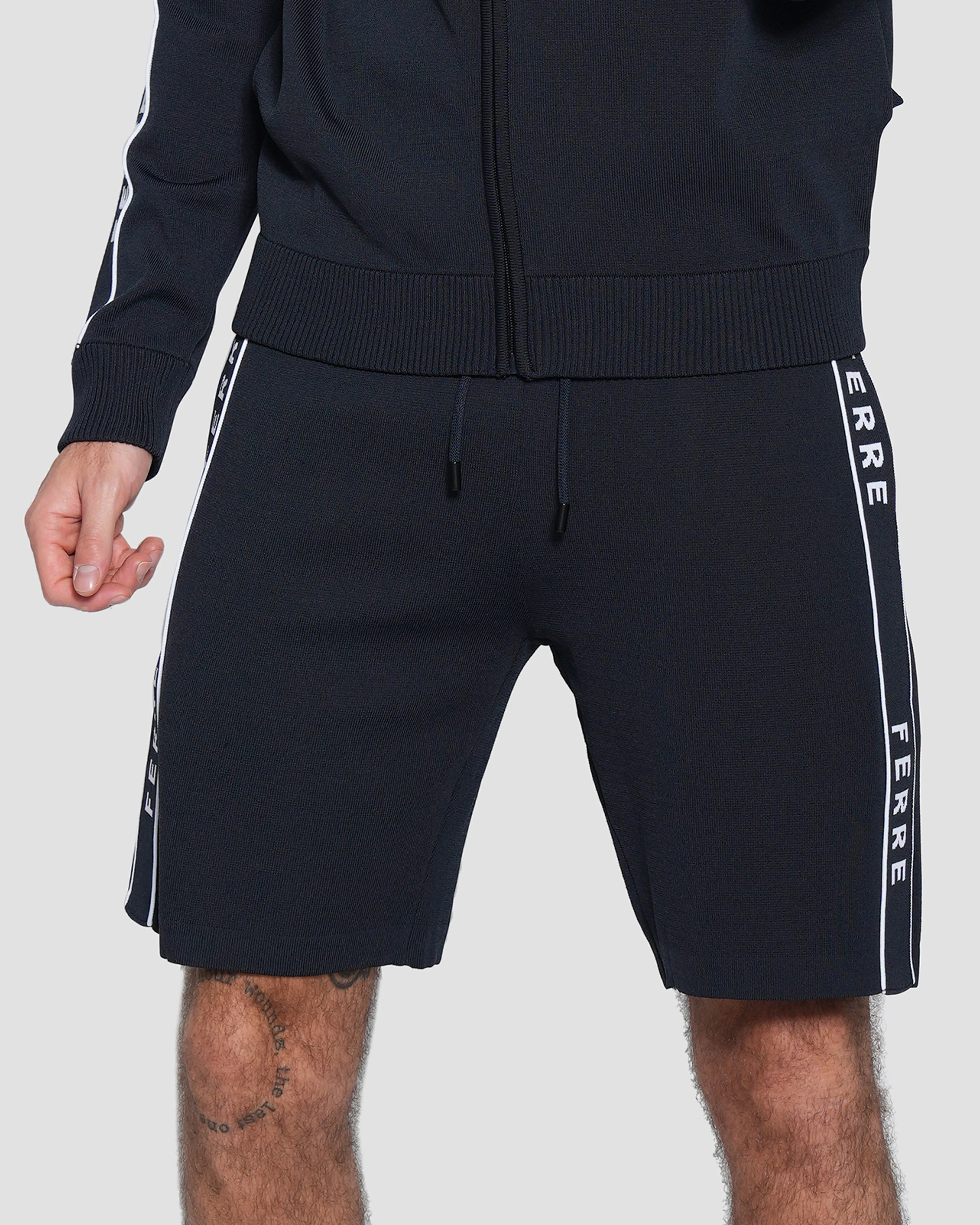 Jacquard Logo Tape Track Shorts