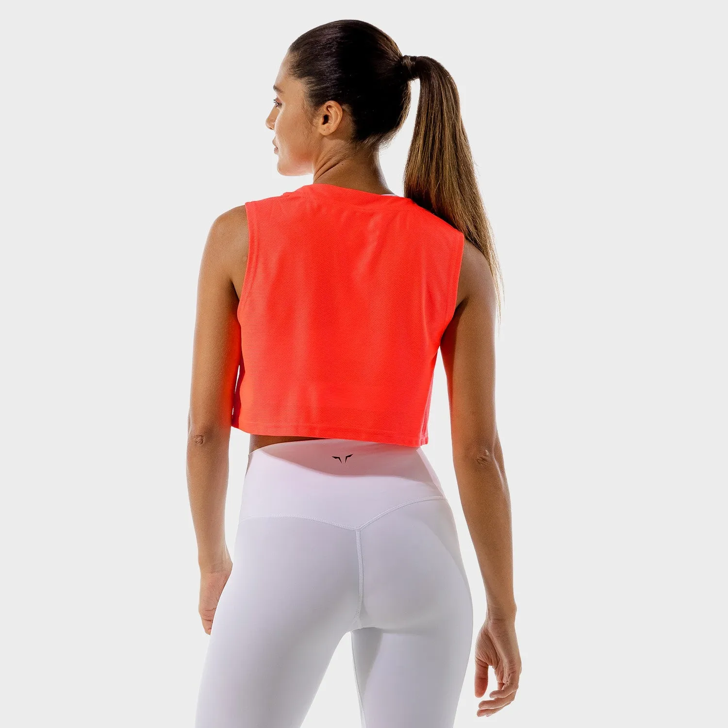 Limitless Crop Top - Coral
