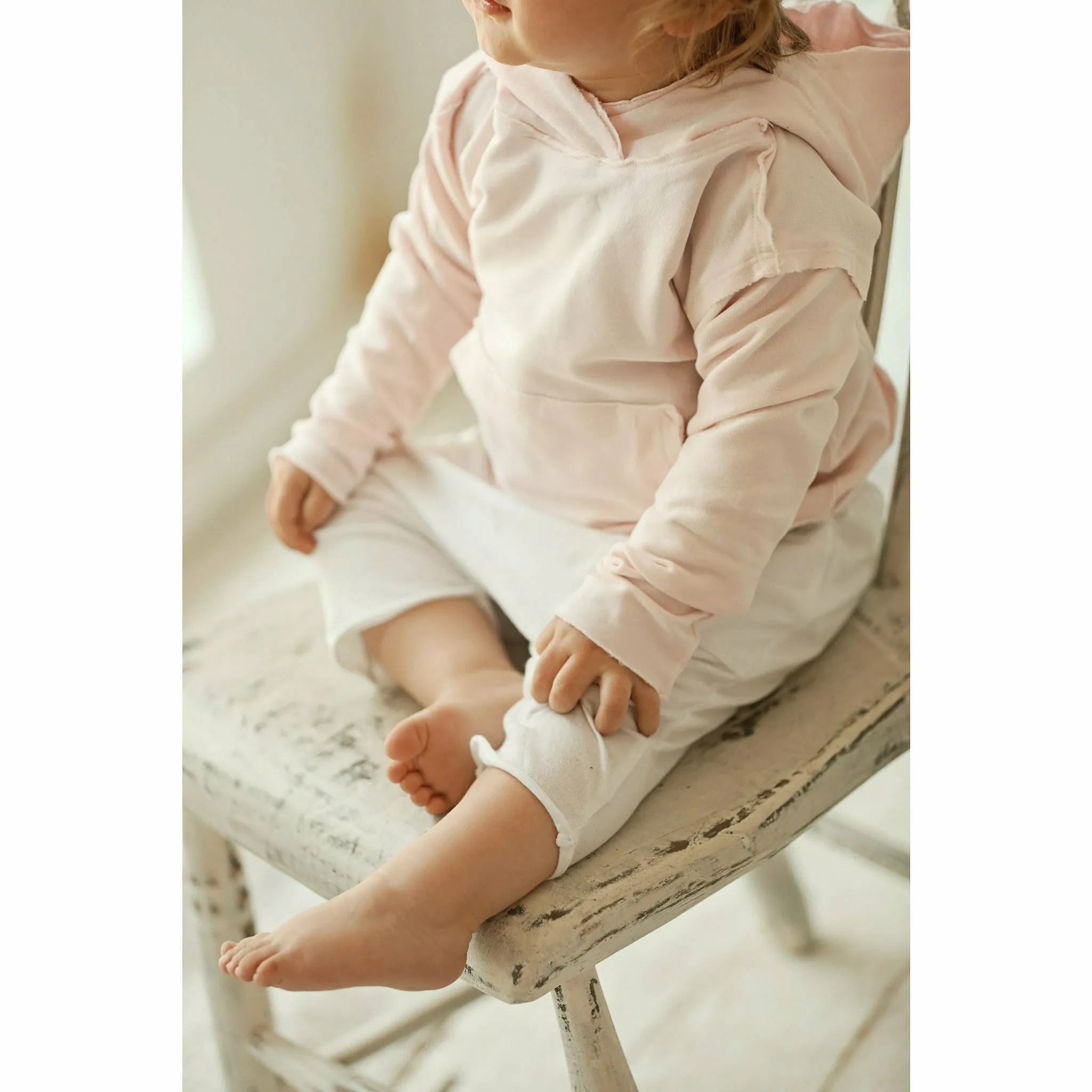 Organic Baby  Benji Hoodie Purple