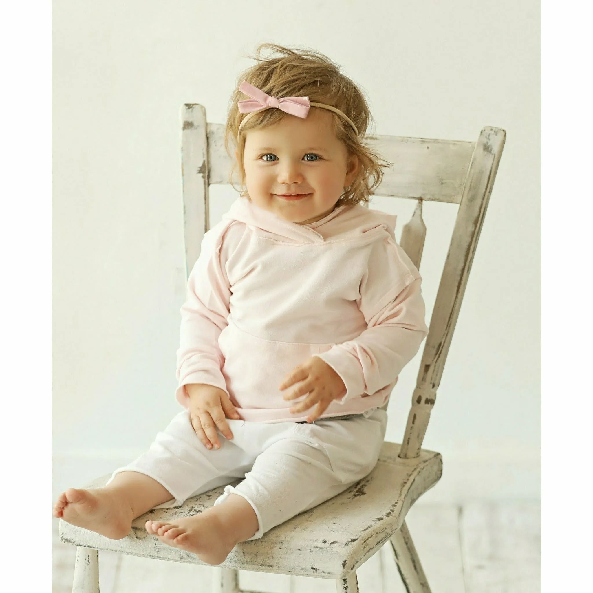 Organic Baby  Benji Hoodie Purple