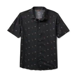Roark "Basquiat" Bless Up Breathable Stretch Button-Up Shirt | Basquiat Collection