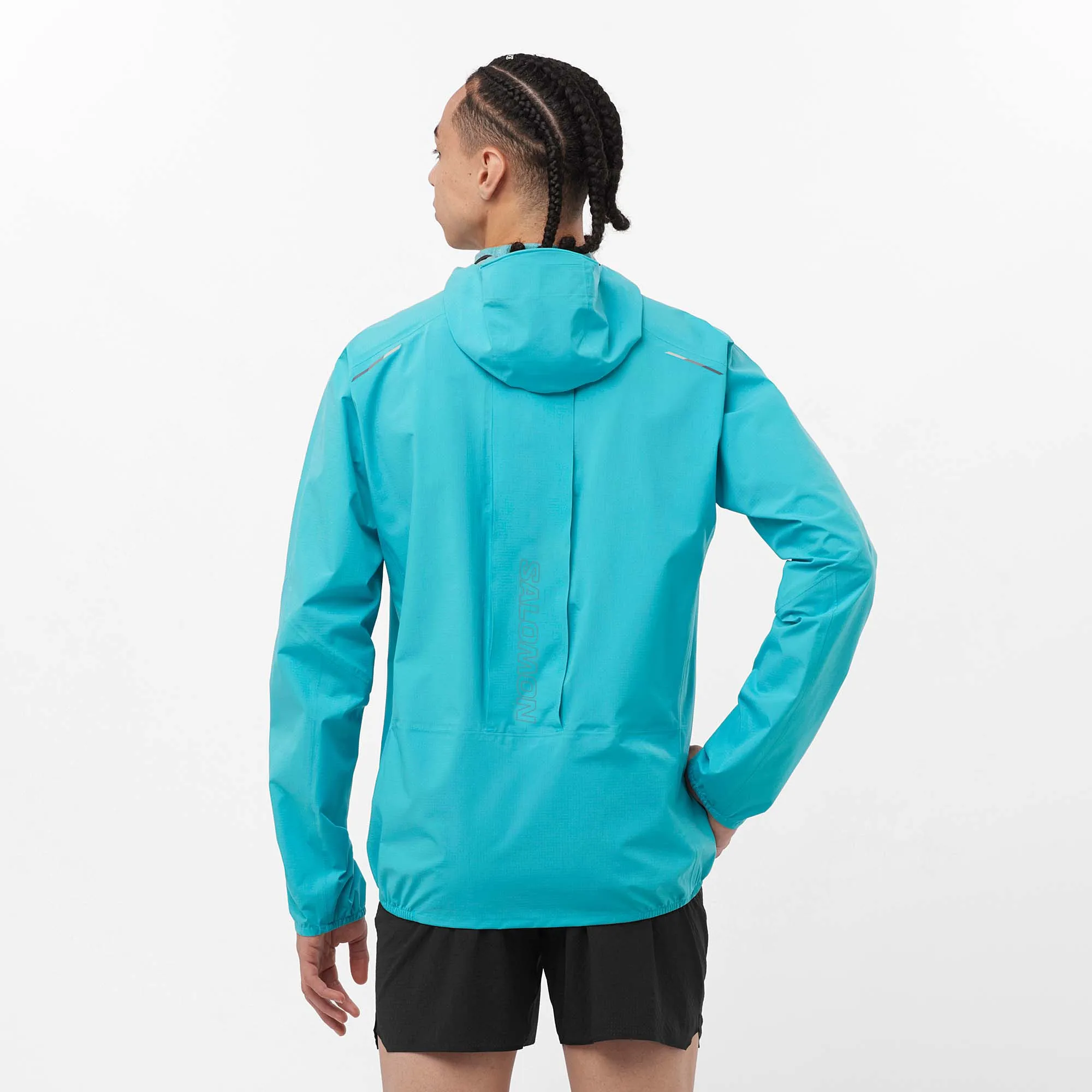 Salomon | Men's Bonatti Trail Jacket - Peacock Blue