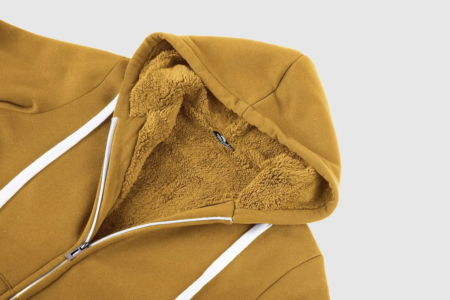 SWISSWELL Hoodies for Women Winter Fleece Sweatshirt - Full Zip Up Thick Sherpa Lined Hooded Jacket
