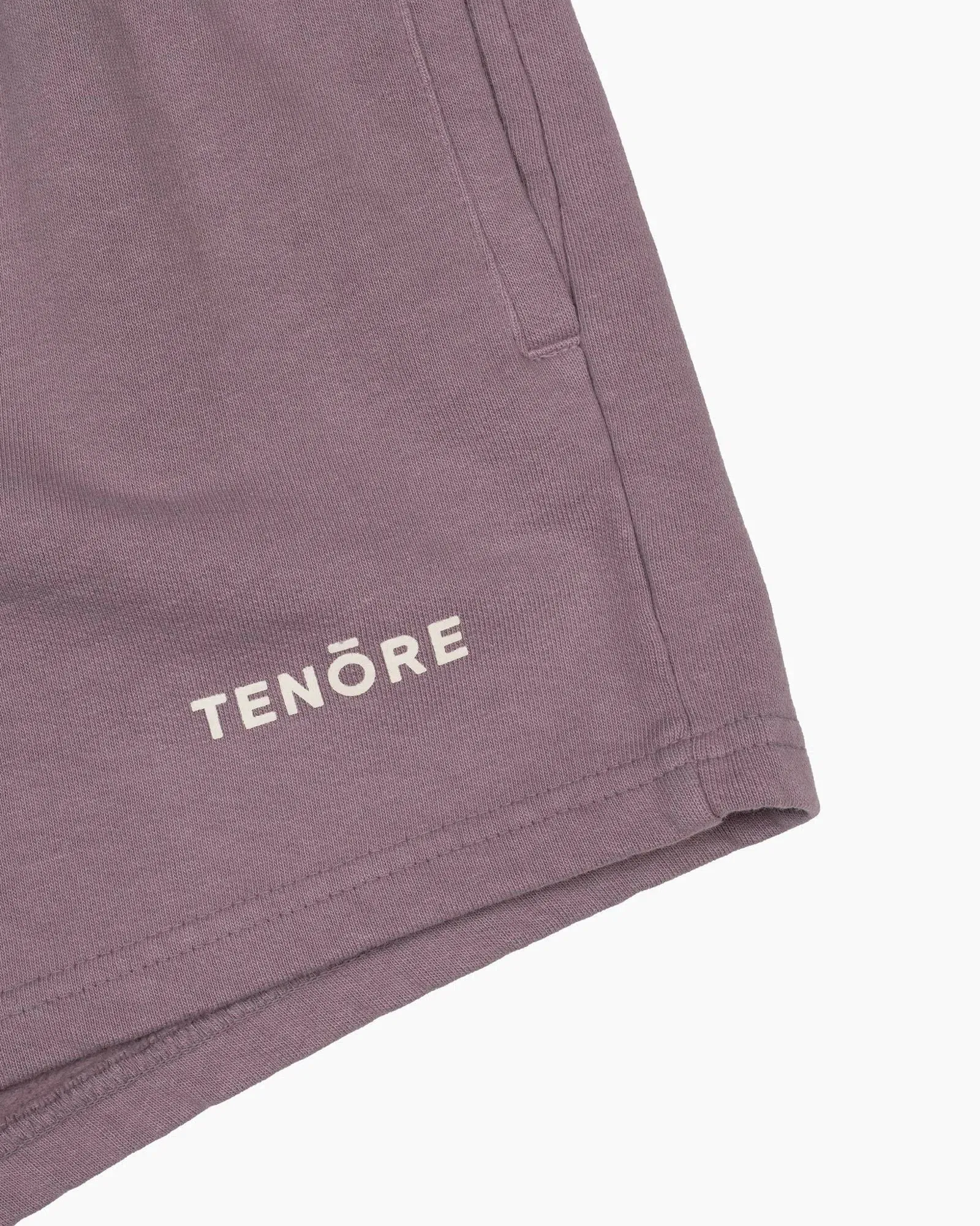 Tenore Logo Fleece Short - ZINC